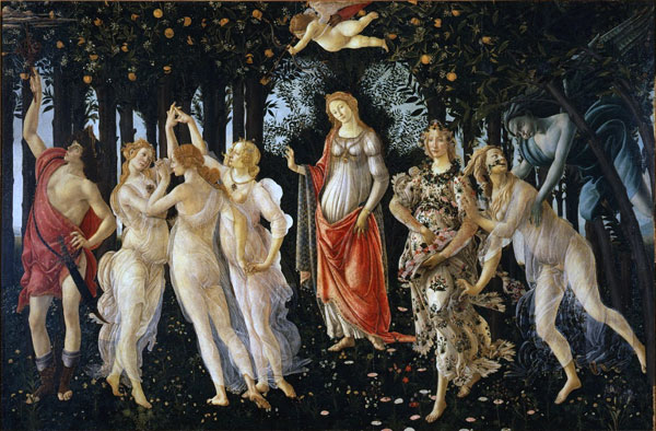 Primavera or Allegory of Spring by Sandro Botticelli