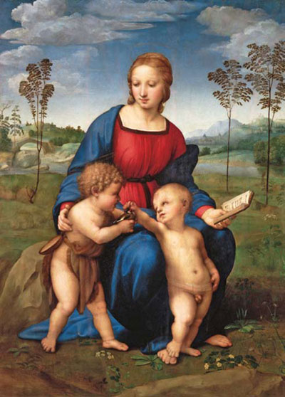 The Madonna of the Goldfinch by Raphael