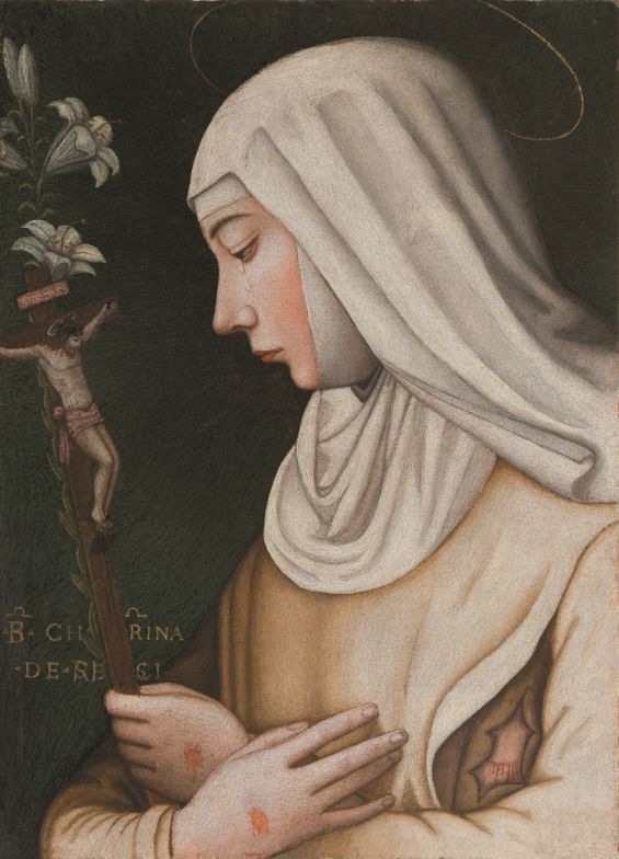 Santa Caterina di Siena, attribuita a Plautilla Nelli e bottega.